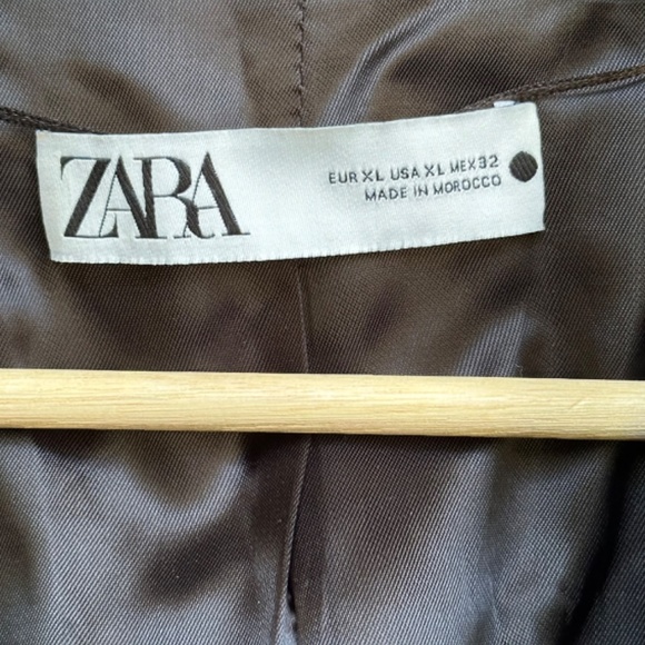 NWT ZARA WOOL BLEND BLAZER ZW COLLECTION - Picture 6 of 8